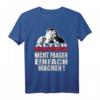 Alter Katastrophe Nicht fragen einfach machen Steel Vintage T-Shirt  Lustiges Retro Shirt für Handwerker, Mechaniker & Truckfahrer als Geschenk zu Weihnachten oder Geburtstag