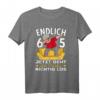 Lustiges 65. Geburtstag T-Shirt für Männer - Opa Design für den runden Geburtstag, perfekte Geschenkidee für den 65. Geburtstag