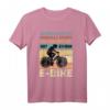 Unterschätze niemals einen alten Mann mit E-Bike Fahrrad T-Shirt  Lustiges Fahrradfahrer Herren T-Shirt als Geschenkidee für Radfahrer & Mountainbike Fans