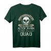 Unterschätze niemals einen alten Mann mit einem Quad - Lustiges Quad T-Shirt für Opa, Oma, Tante oder Onkel zum Geburtstag & Weihnachten