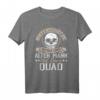 Unterschätze niemals einen alten Mann mit einem Quad - Lustiges Quad T-Shirt für Opa, Oma, Tante oder Onkel zum Geburtstag & Weihnachten