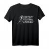 American Football Fantasy Football Legende Lineman T-Shirt  Perfektes Geschenk für Football-Fans & Spieler