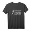 American Football Fantasy Football Legende Lineman T-Shirt  Perfektes Geschenk für Football-Fans & Spieler