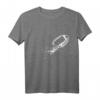American Football Geschenk Football Design T-Shirt - Klassisch geschnitten, perfekt für Football-Fans & Sportbegeisterte