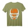 American Football Game Day T-Shirt - Fan Outfit mit Helm, Ball & Retro Design für Fans aller Altersgruppen