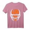 American Football Game Day T-Shirt - Fan Outfit mit Helm, Ball & Retro Design für Fans aller Altersgruppen