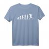 American Football Evolution Geschenk für Football Spieler - Lustiges T-Shirt für Fans und Sportbegeisterte