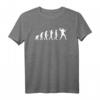 American Football Evolution Geschenk für Football Spieler - Lustiges T-Shirt für Fans und Sportbegeisterte