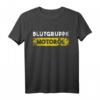 Blutgruppe Motoröl Handwerker KFZ Mechaniker T-Shirt  Lustiges Werkzeug Spruch Geschenk für Mechaniker, Schrauber & Autoliebhaber zu Weihnachten & Geburtstag