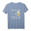 Lustiges Angler- und Bier T-Shirt zum HapBunny  Für Fischer, Freunde & Angelliebhaber