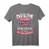 Angeln Norwegen T-Shirt  Lustiges Angel Motiv für Herren und Frauen, Perfekt für Angler und Norwegen-Liebhaber