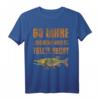60 Jahre Geburtstag Angler T-Shirt mit Hecht Motiv - Lustiges Vintage Design für Männer, Opas & Angler-Freunde