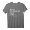 Cooles Staatsanwalt Geschenk Jura Justiz Jurist T-Shirt  Lustiges Berufssouvenir für Kollegen, Geburtstag & Weihnachten