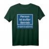 Person ist außer Betrieb Kragen ist geplatzt T-Shirt  Humoriges Geschenk für Geburtstag, Vatertag, Muttertag, Ostern, Weihnachten & Feiertage