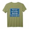 Person ist außer Betrieb Kragen ist geplatzt T-Shirt  Humoriges Geschenk für Geburtstag, Vatertag, Muttertag, Ostern, Weihnachten & Feiertage