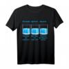 Lustiges Aquaristik Aquarianer Aquarium T-Shirt mit Wassergläsern  Perfektes Geschenk zu Weihnachten & Geburtstag für Aquarium-Enthusiasten
