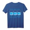 Lustiges Aquaristik Aquarianer Aquarium T-Shirt mit Wassergläsern  Perfektes Geschenk zu Weihnachten & Geburtstag für Aquarium-Enthusiasten