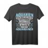 Aquarianer Meister Der Aquarien - Herr über die Fische - Wasserwechsler Infernale - Bezwinger der Algen T-Shirt für Aquaristik-Fans