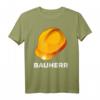Bauherr Richtfest Hausbauer Eigenheim Handwerker T-Shirt  Lustiges Baustellenoutfit & Geschenk für Häuslebauer zum Richtfest oder Geburtstag