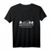 Lustiges Architektur T-Shirt für Damen und Herren - Perfekt für Architekten und Architekturfans, mit V-Ausschnitt