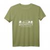 Lustiges Architektur T-Shirt für Damen und Herren - Perfekt für Architekten und Architekturfans, mit V-Ausschnitt