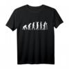 Herren Evolution Vermesser T-Shirt  Berufskleidung für Architekten, Bauingenieure & Vermessungstechniker