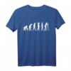 Herren Evolution Vermesser T-Shirt  Berufskleidung für Architekten, Bauingenieure & Vermessungstechniker