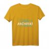 Architektur Fun Shirt Geschenkidee für Architekten, Bauprofis und Studierende  Lustiges T-Shirt mit Grundriss für Geburtstag & Weihnachten