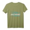 Architektur Fun Shirt Geschenkidee für Architekten, Bauprofis und Studierende  Lustiges T-Shirt mit Grundriss für Geburtstag & Weihnachten
