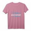 Architektur Fun Shirt Geschenkidee für Architekten, Bauprofis und Studierende  Lustiges T-Shirt mit Grundriss für Geburtstag & Weihnachten