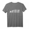 Evolution Vermesser T-Shirt  Für Architekten, Vermesser & Bauprofis mit klassischem Schnitt