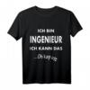 Lustiges Ingenieur Geschenk - Ich kann das oh kaputt T-Shirt für Handwerker, Bauingenieure & Mechaniker
