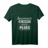 Architektur Fun Shirt - Lustiges Architekt T-Shirt mit Spruch und Werkzeugen für Bauprofis, Studenten und Freunde als Geschenkidee zu Geburtstag & Weihnachten