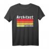 Vintage Architekt T-Shirt mit Spruch - Perfektes Geschenk für Architekten und Architekturfans zum Geburtstag & Weihnachten