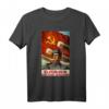 Sowjetische T-Shirt mit UdSSR Propaganda Vintage Poster  Artillerie, Kosmonauten Gagarin & Geschichte der Sowjetunion