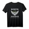 Die Scots Guards SE Britische Armee T-Shirt  Geschenk für Soldaten & Veteranen, Militärisches T-Shirt in Grau