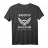 Die Scots Guards SE Britische Armee T-Shirt  Geschenk für Soldaten & Veteranen, Militärisches T-Shirt in Grau
