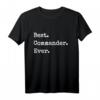 Lustiges Kommandant T-Shirt - Am besten. Kommandant. Immer - Originelles Männer T-Shirt mit klassischem Schnitt
