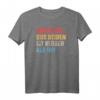 Einer Von Uns Beiden Ist Klüger Als Du - Ironie Sarkasmus T-Shirt für Fans schwarzer Humor & provokante Sprüche