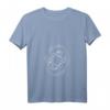 Damen Fische Sternzeichen Astrologie Horoskop T-Shirt mit V-Ausschnitt  Trendiges Geschenk für Sternzeichen-Fans und Astrologie-Liebhaber