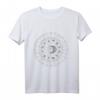 2018 Astrologie Horoskop Sternzeichen Kalender T-Shirt  Detailliertes Design mit Sternbildern, Planeten & Sonnen-/Mondbildern