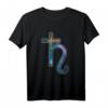 Saturn Astrologie Zeichen Planet T-Shirt  Perfektes Geschenk für Weltraum- und Astronomie-Liebhaber