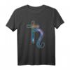 Saturn Astrologie Zeichen Planet T-Shirt  Perfektes Geschenk für Weltraum- und Astronomie-Liebhaber