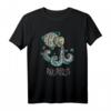 Wassermann Tierkreiszeichen Himmelshoroskop T-Shirt - Astrologie Geschenk für Wassermann-Geborene, Glücksbringer & Horoskop Fans