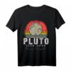 Pluto 1930 - 2006 Unvergessen Sonnensystem T-Shirt - Retro Wissenschaftsgeschenk für Astronomie- und Weltraumfans