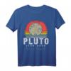 Pluto 1930 - 2006 Unvergessen Sonnensystem T-Shirt - Retro Wissenschaftsgeschenk für Astronomie- und Weltraumfans