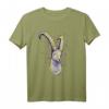 Steinbock Astrologie Sternzeichen T-Shirt mit künstlerischer Grafik und bunten Farbspritzern  Perfekt für Astrologie-Fans