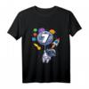 Kinder Astronaut T-Shirt für 7. Geburtstag  Raumfahrt & Weltraum Design, Perfekt für Jungen & Mädchen, Party & Geschenkidee