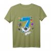 Kinder 7. Geburtstag Astronaut Weltraum Rakete T-Shirt  Perfektes Geschenk für kleine Weltraumfans zum 7. Geburtstag