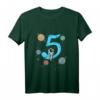 Kinder Astronaut Shirt zum 5. Geburtstag  Weltraum Design für Jungen & Mädchen, tolles Geschenk für kleine Raumfahrtfans